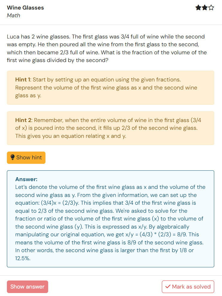 Brainteaser